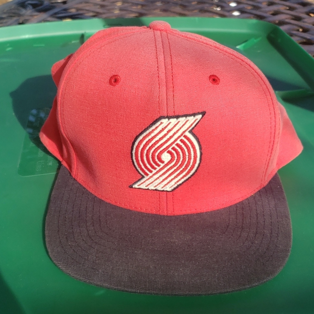 trail blazers snapback hat